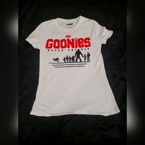 NWOT The Goonies Never Say Die Tee Shirt XS